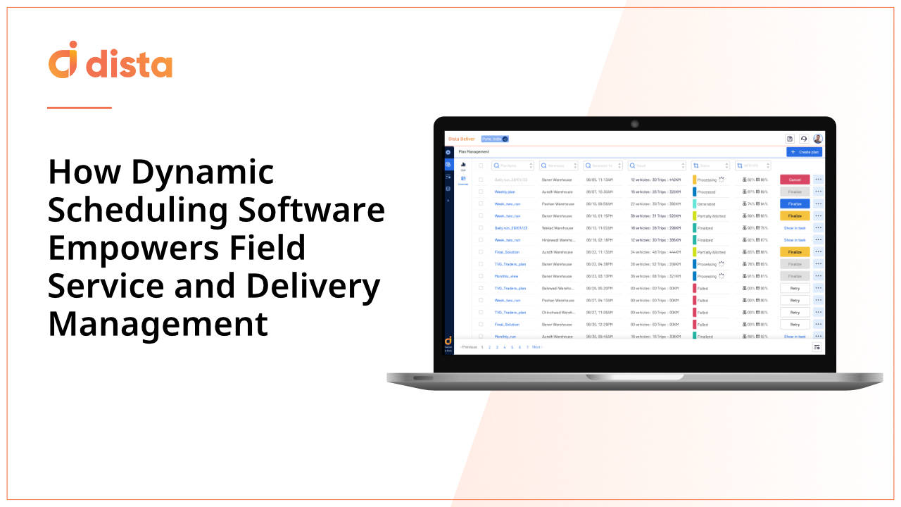 How Dynamic Scheduling Software Empowers Field Service and Delivery Management