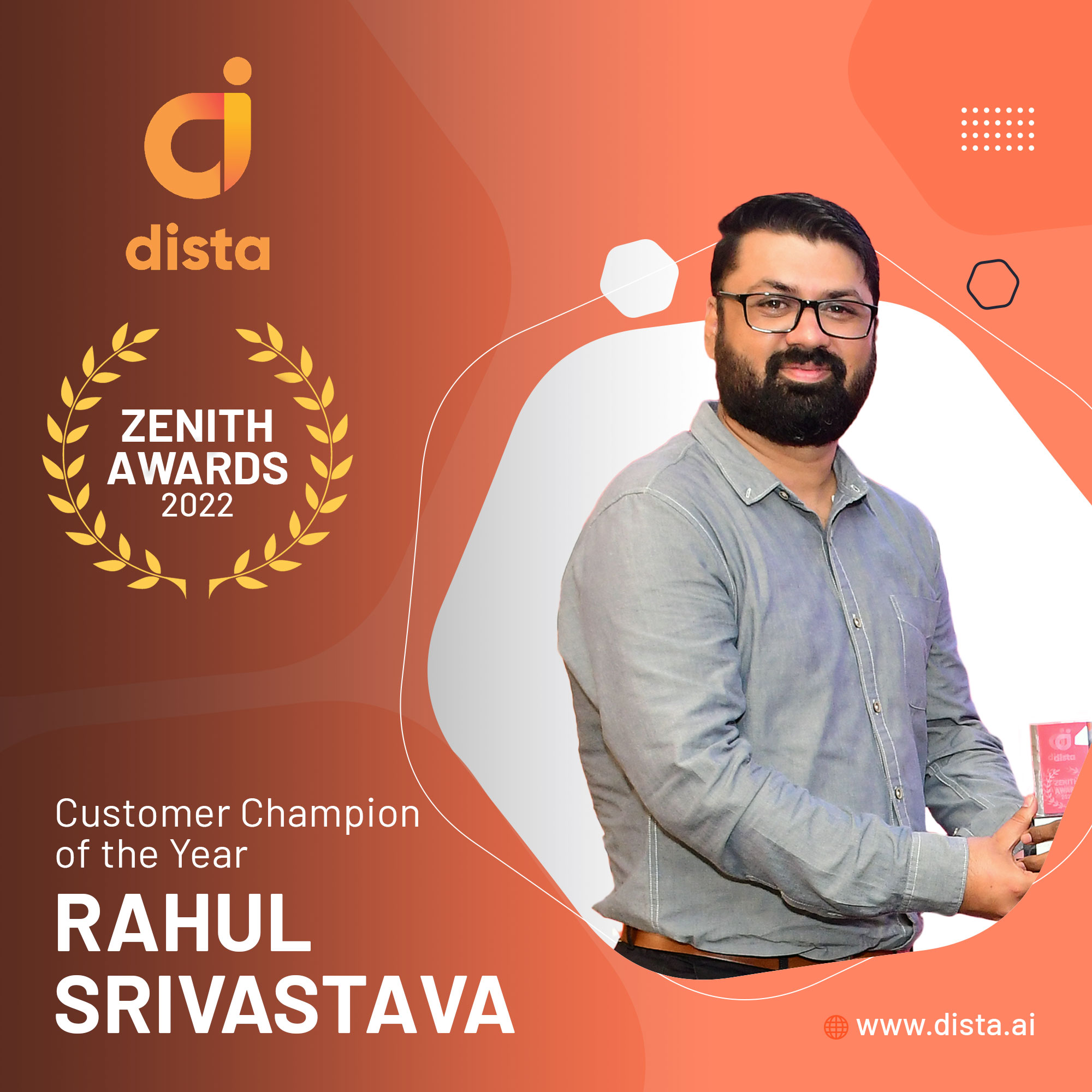 Rahul Srivastava - Dista Zenith Awards 2022