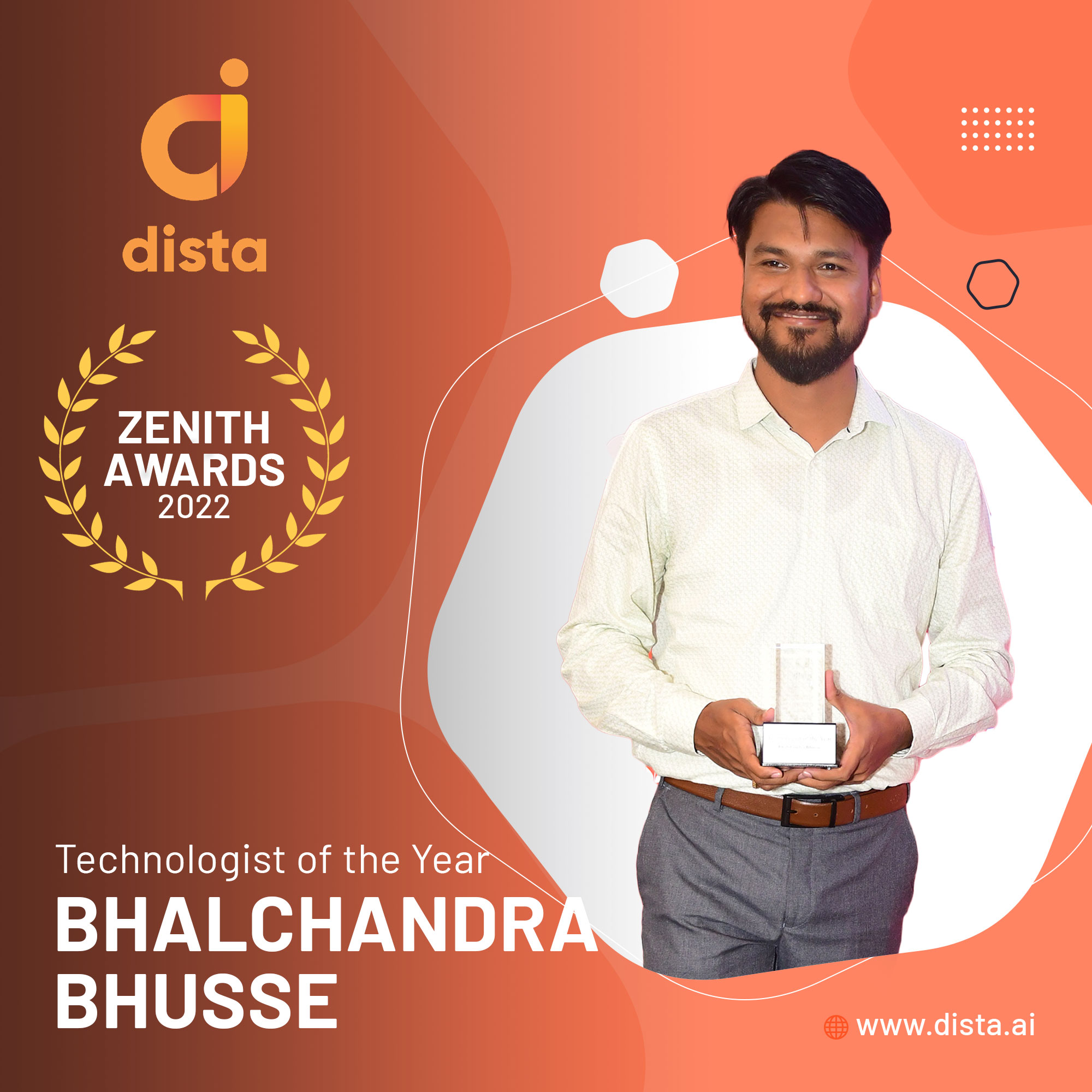 Bhalchandra Bhusse - Dista Zenith Awards 2022