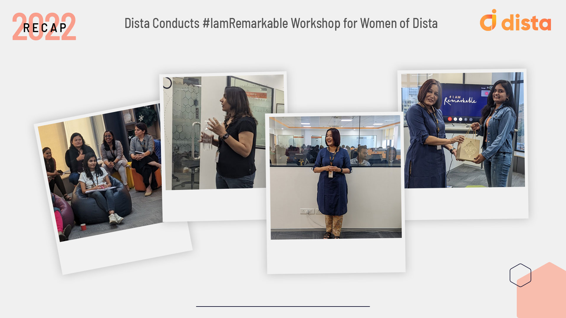 Dista Conducts #IamRemarkable Workshop for Women of Dista
