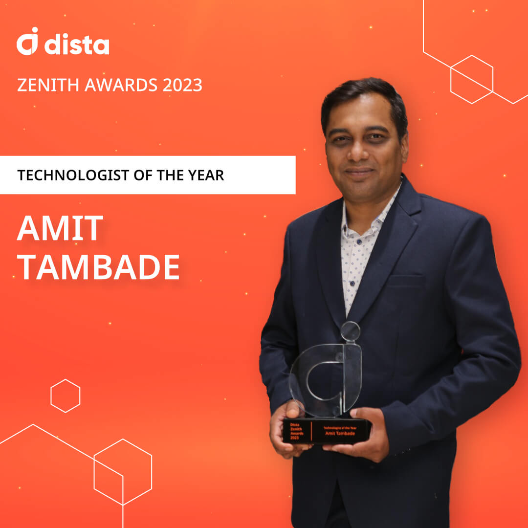 Amit Tambade - Technologist of the Year