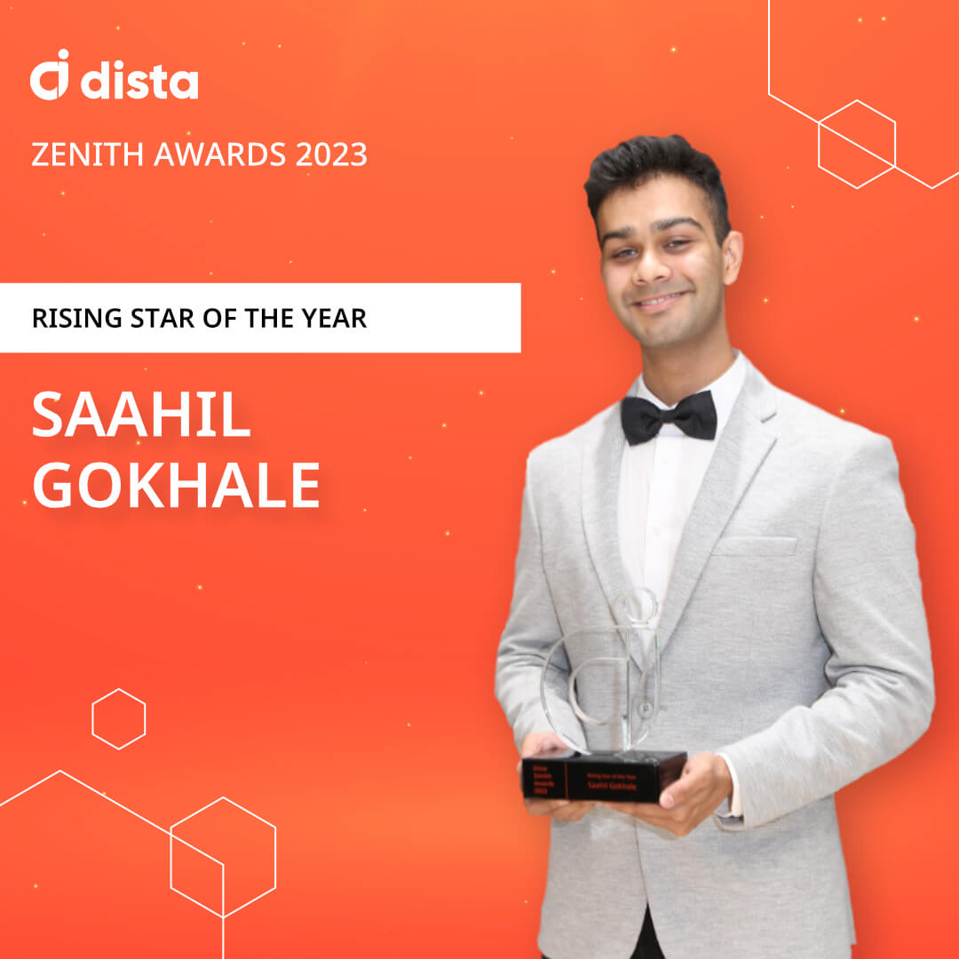 Saahil Gokhale - Rising Star of the Year