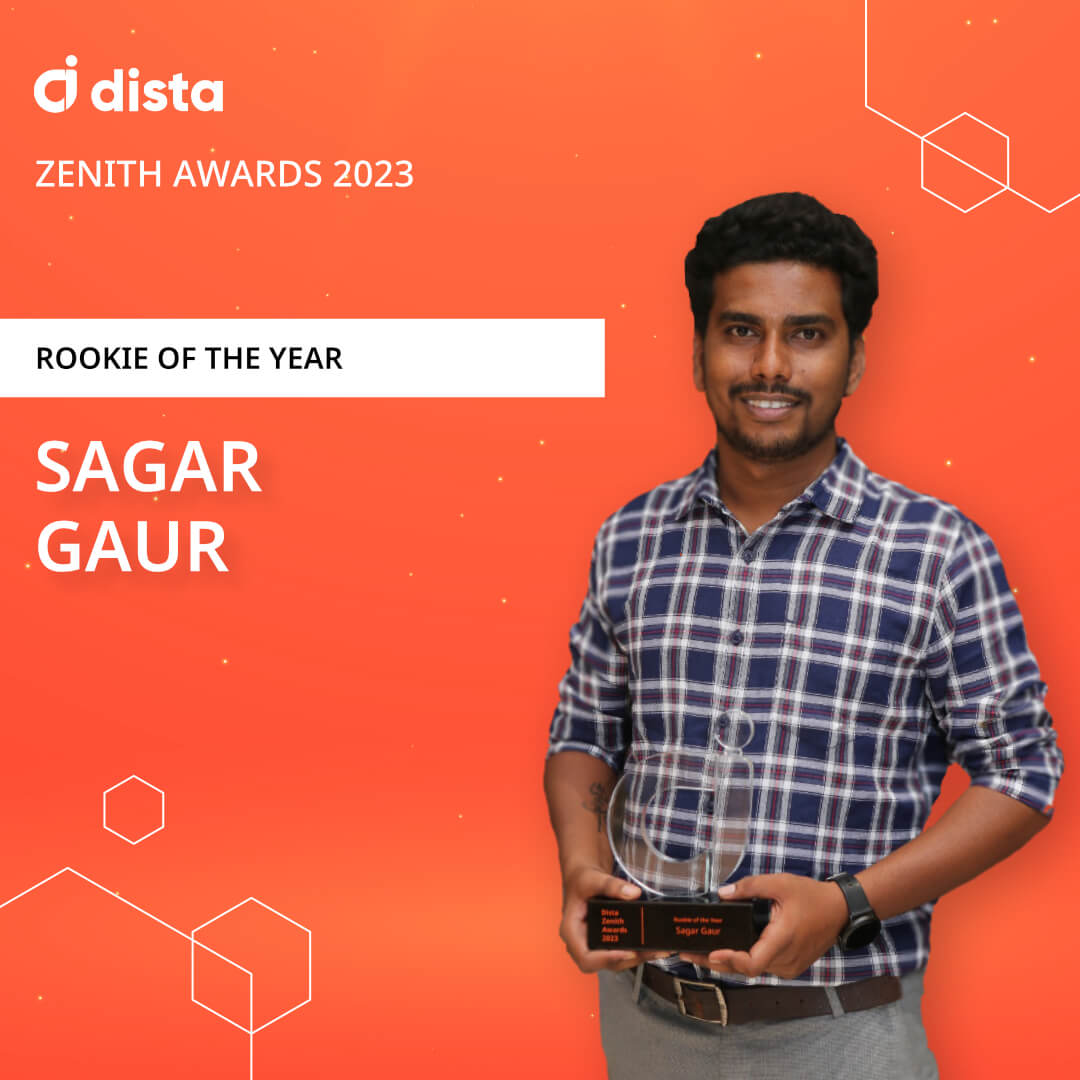 Sagar Gaur - Rookie of the Year