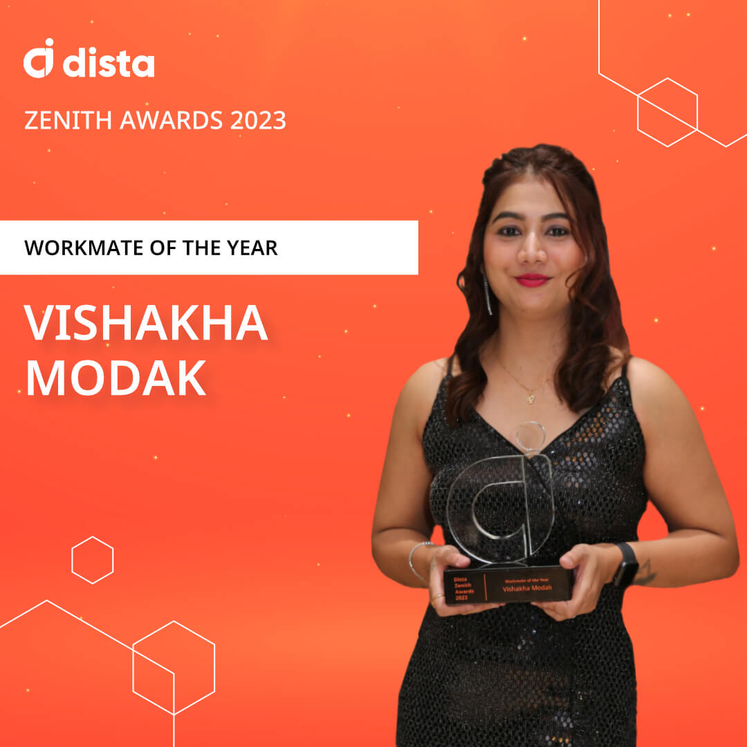 Vishakha Modak - Workmate of the Year