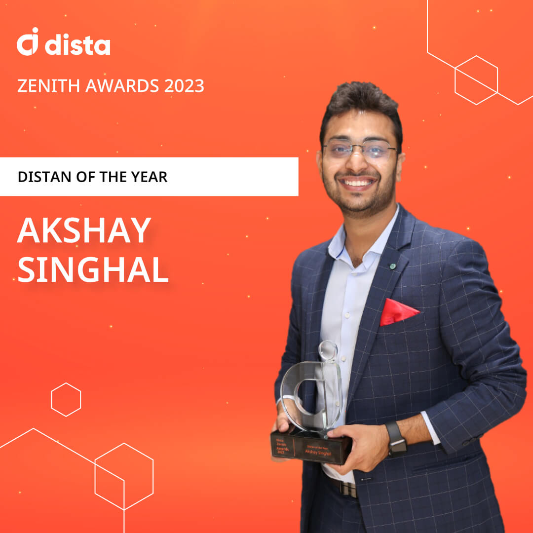 Akshay Singhal - Distan of the Year