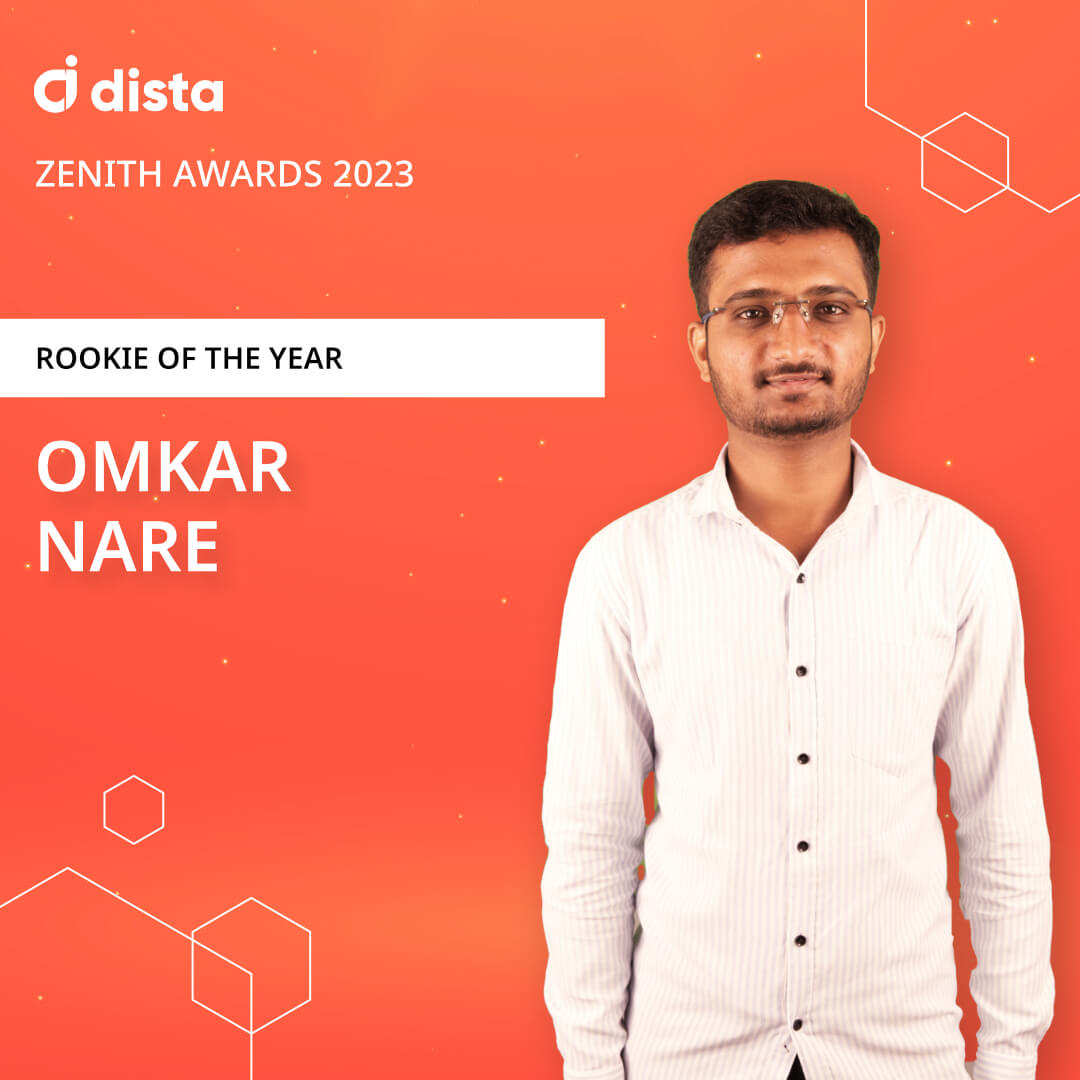 Omkar Nare - Rookie of the Year