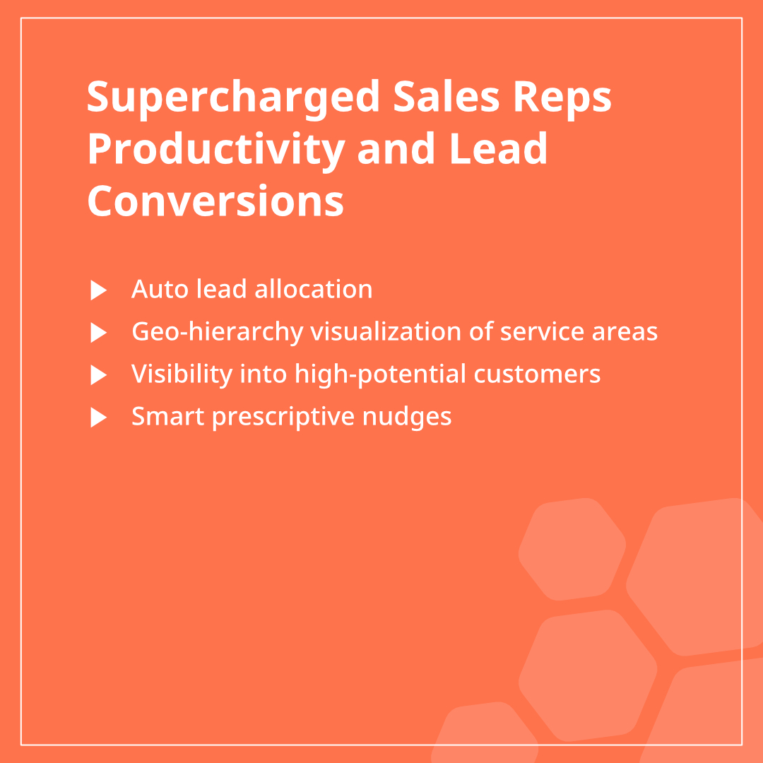 Supercharge sales reps productivity and lead conversions
