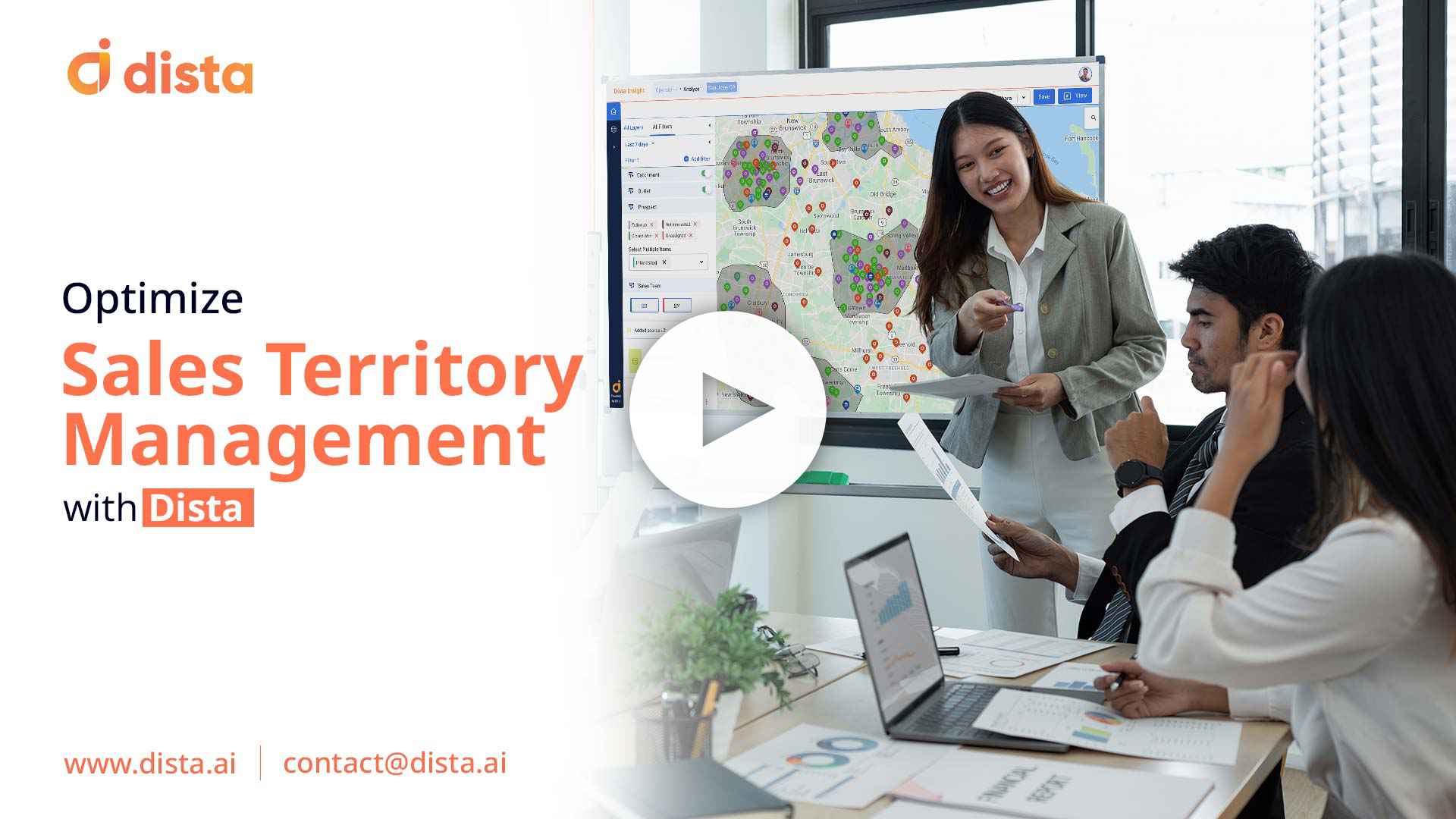 Optimize Sales Territory Management with Dista