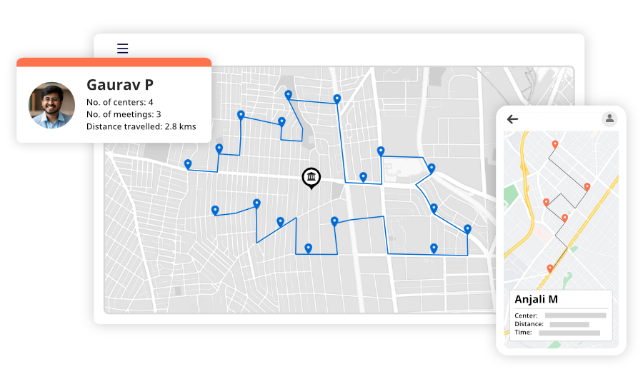 Optimizing route plans to boost customer engagement and face time