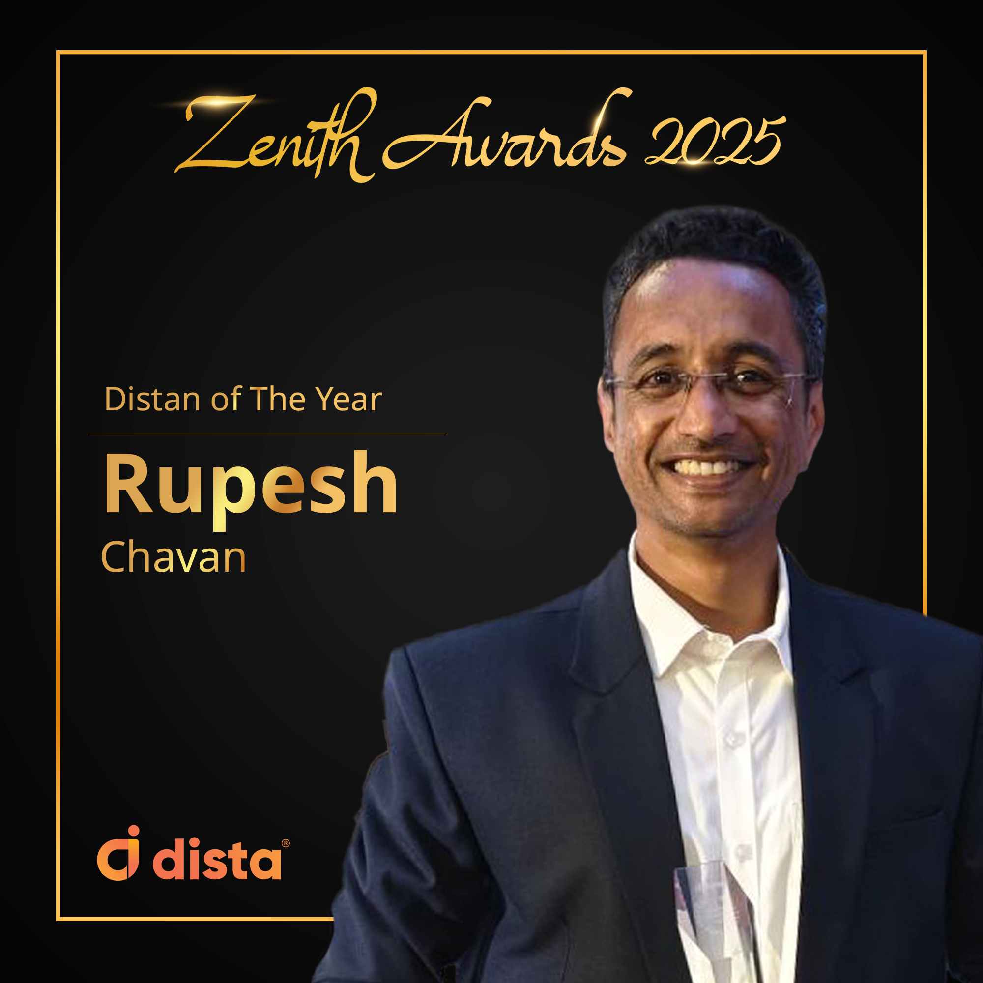 Rupesh Chavan - Distan of the year