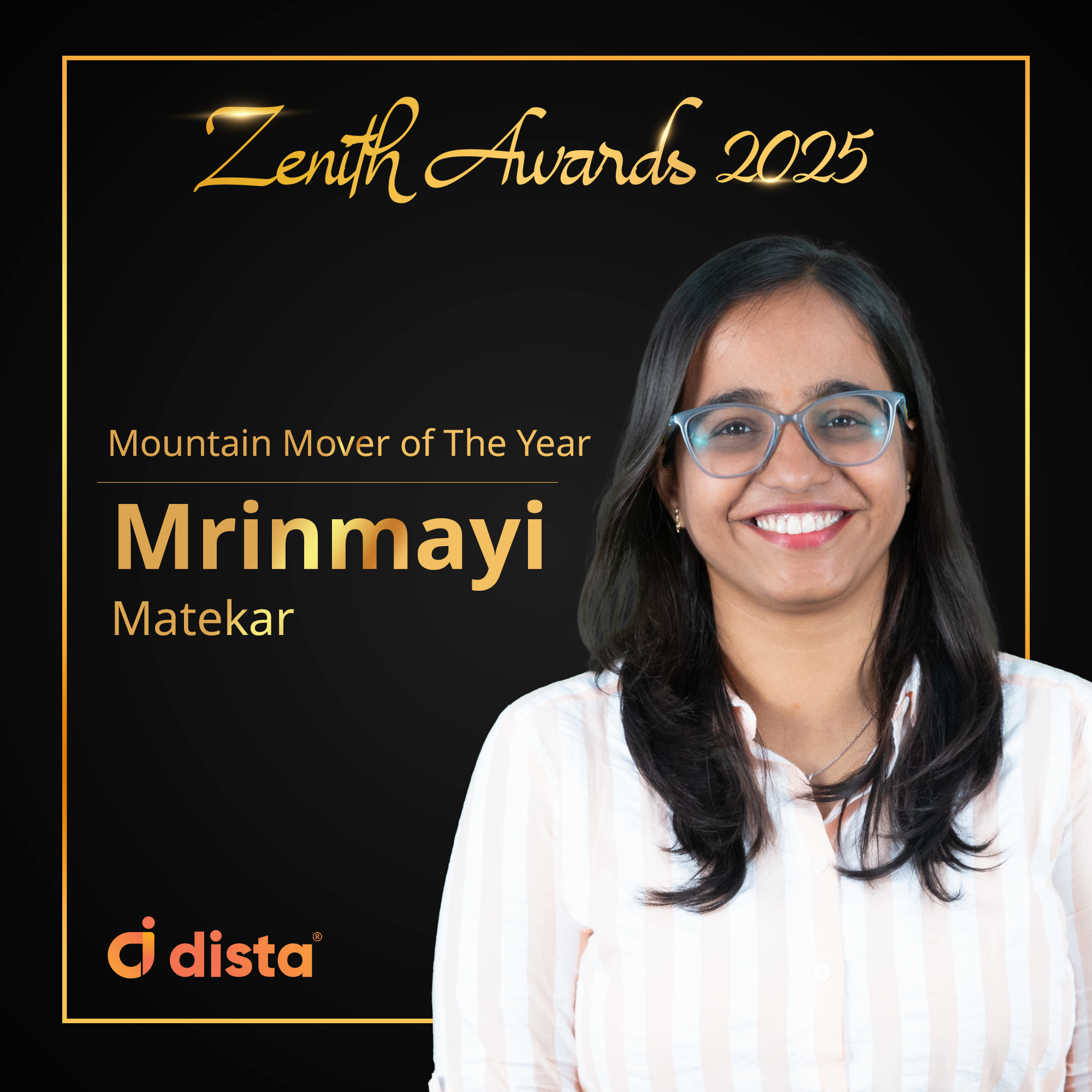 Mrinmayi Matekar - Mountain Mover of the Year