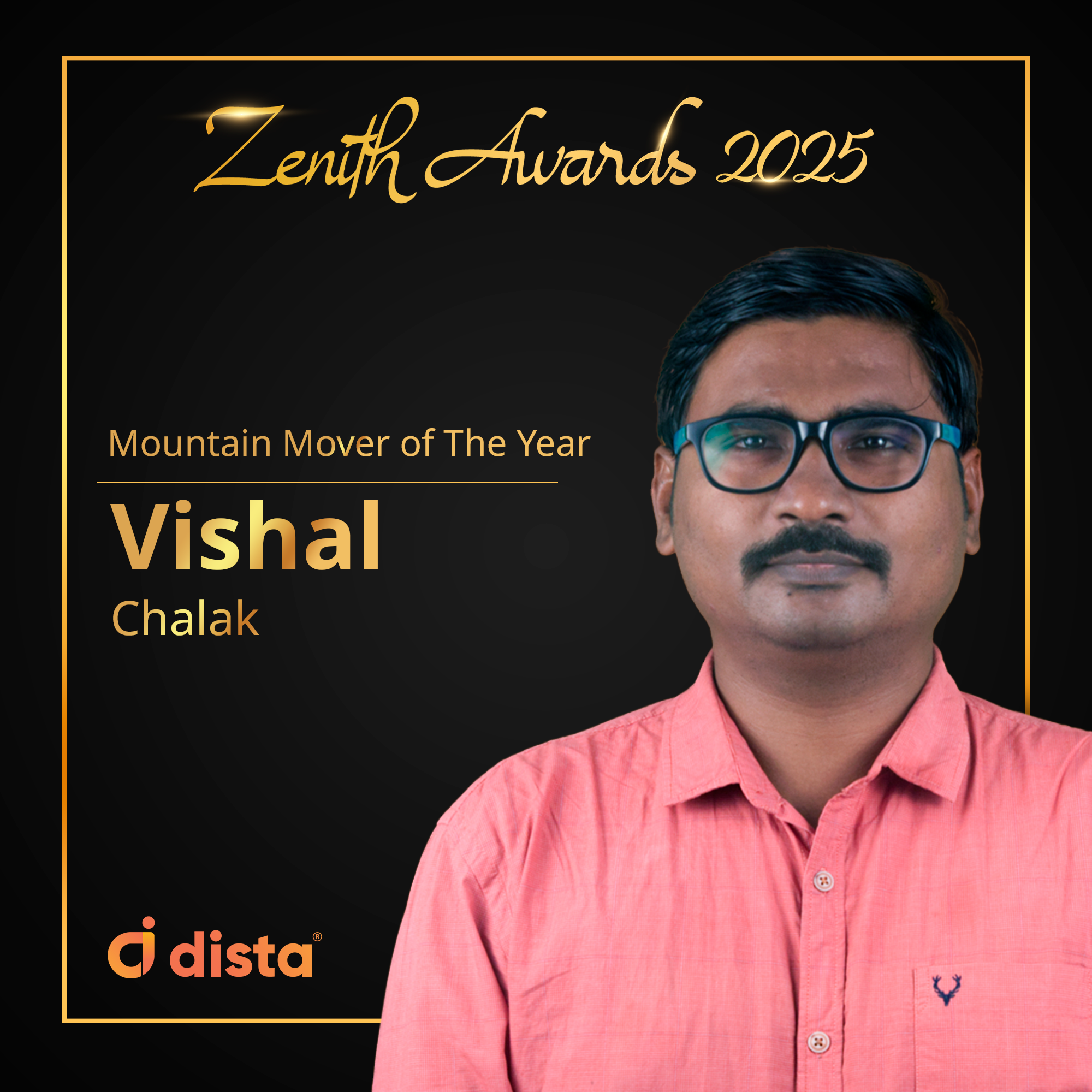 Vishal Chalak - Mountain Mover of the Year