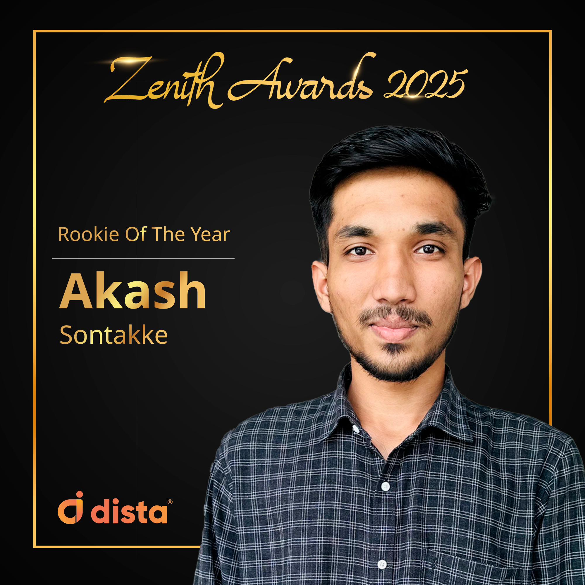 Akash Sontakke - Rookie of the Year