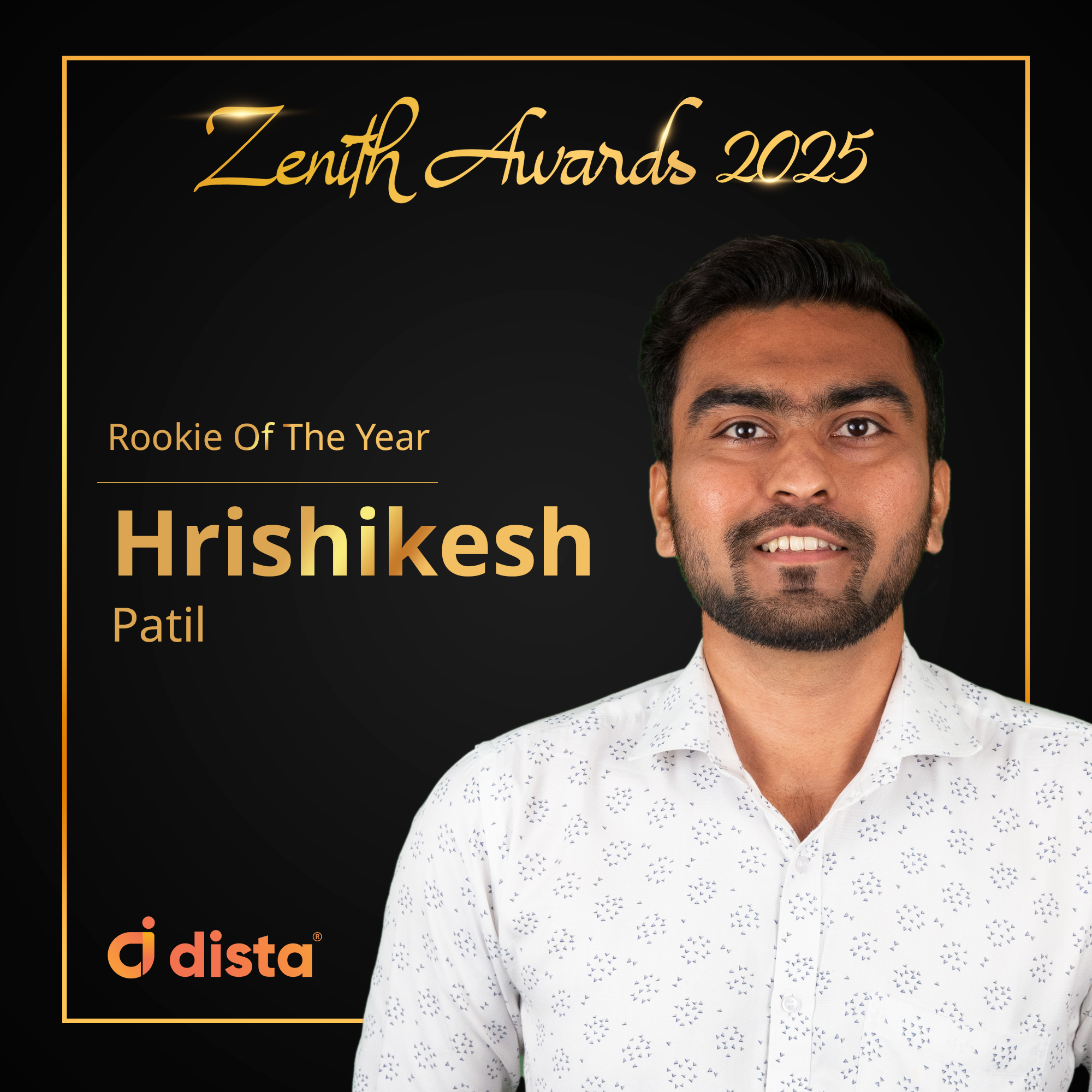 Hrishikesh Patil - Rookie of the Year