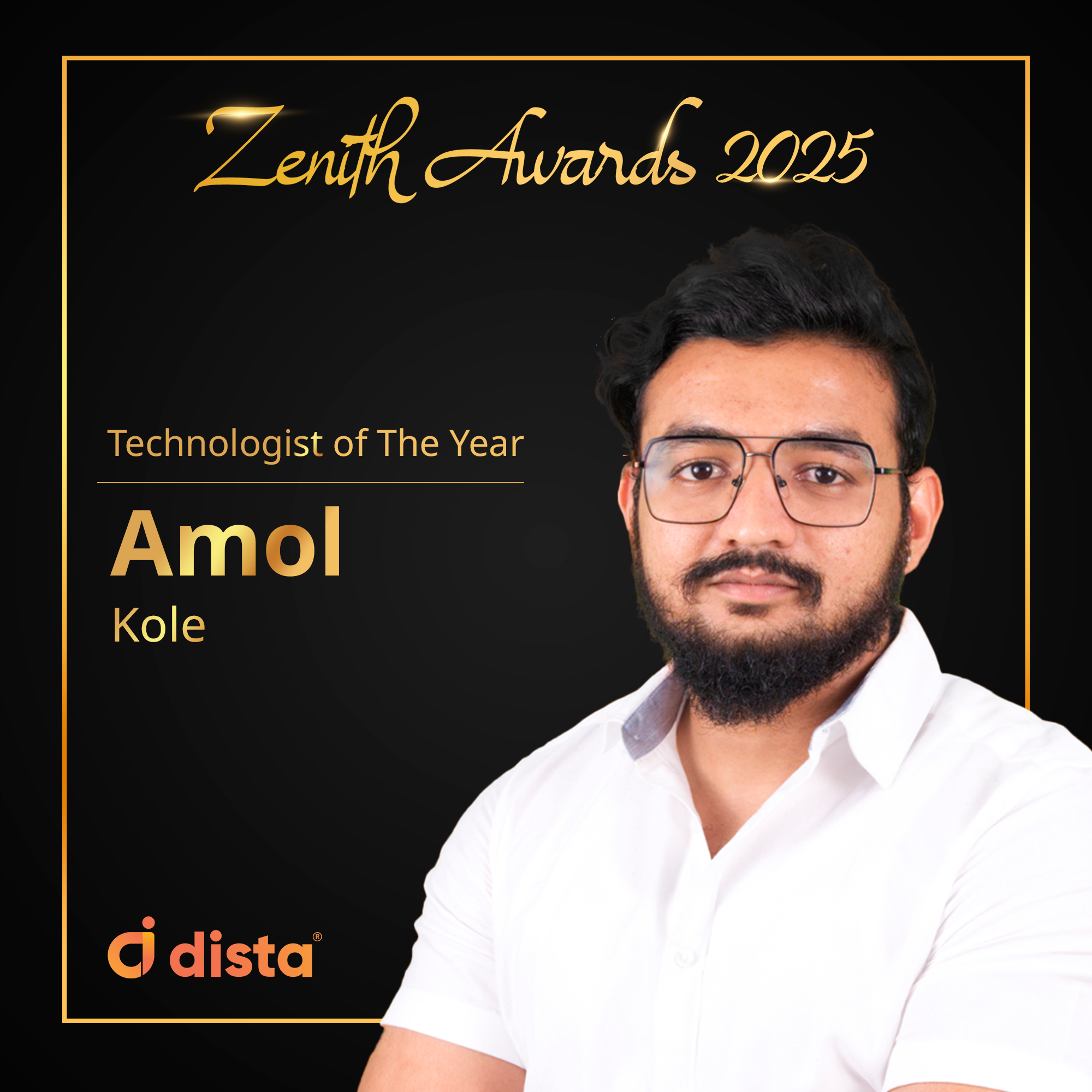 Amol Kole - Technologist of the Year