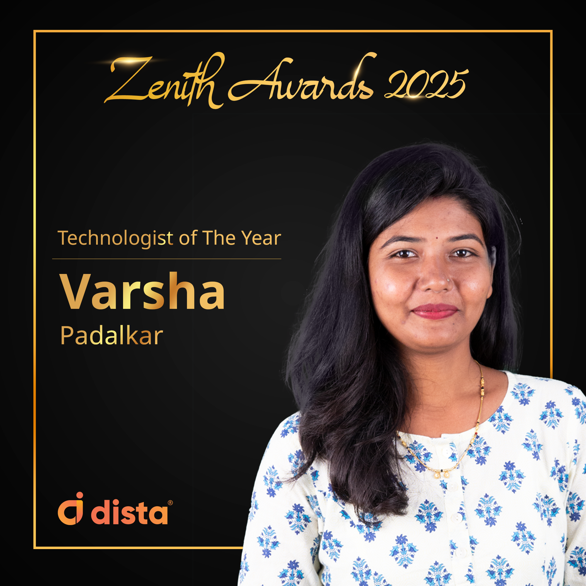 Varsha Padalkar - Technologist of the Year