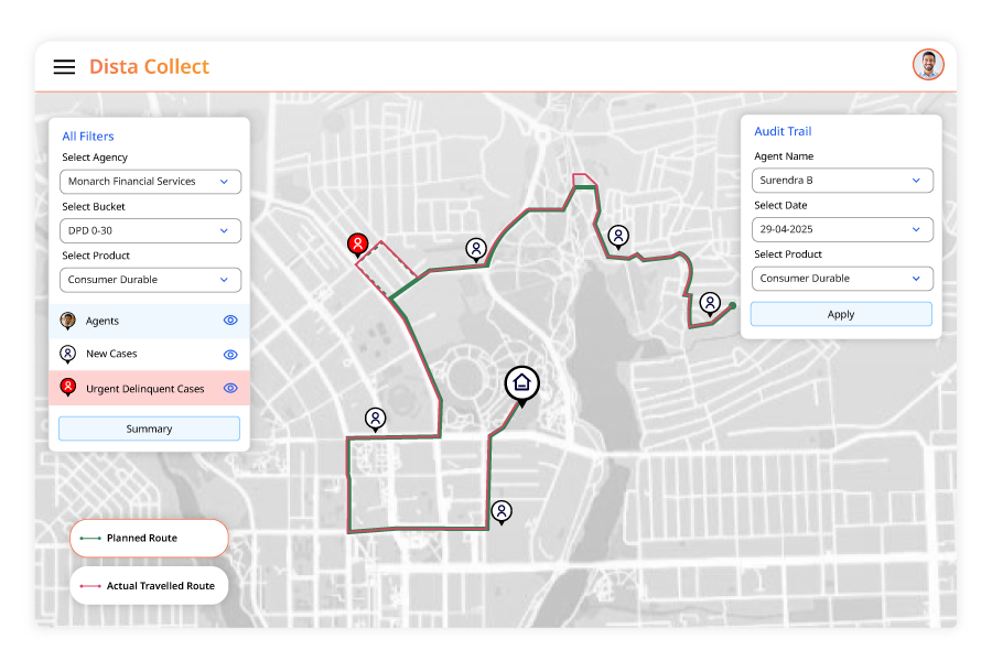 Track customer and telecaller interactions with detailed audit logs for compliance and transparency