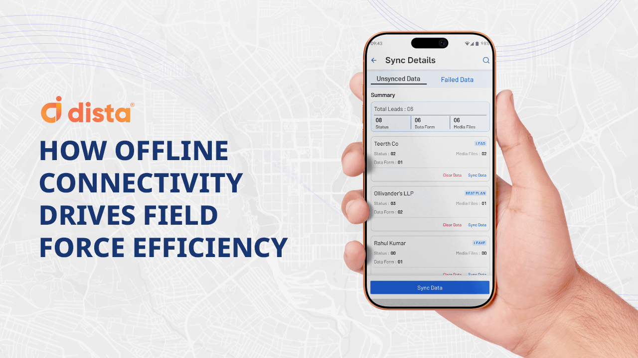 How Offline Connectivity Drives Field Force Efficiency